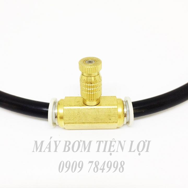 [HCM]Bộ phụ kiện phun sương 5 béc có đế cuối