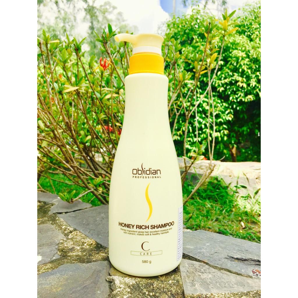 [HCM]Dầu gội mật ong Obsidian Honey Rich Shampoo 580ml