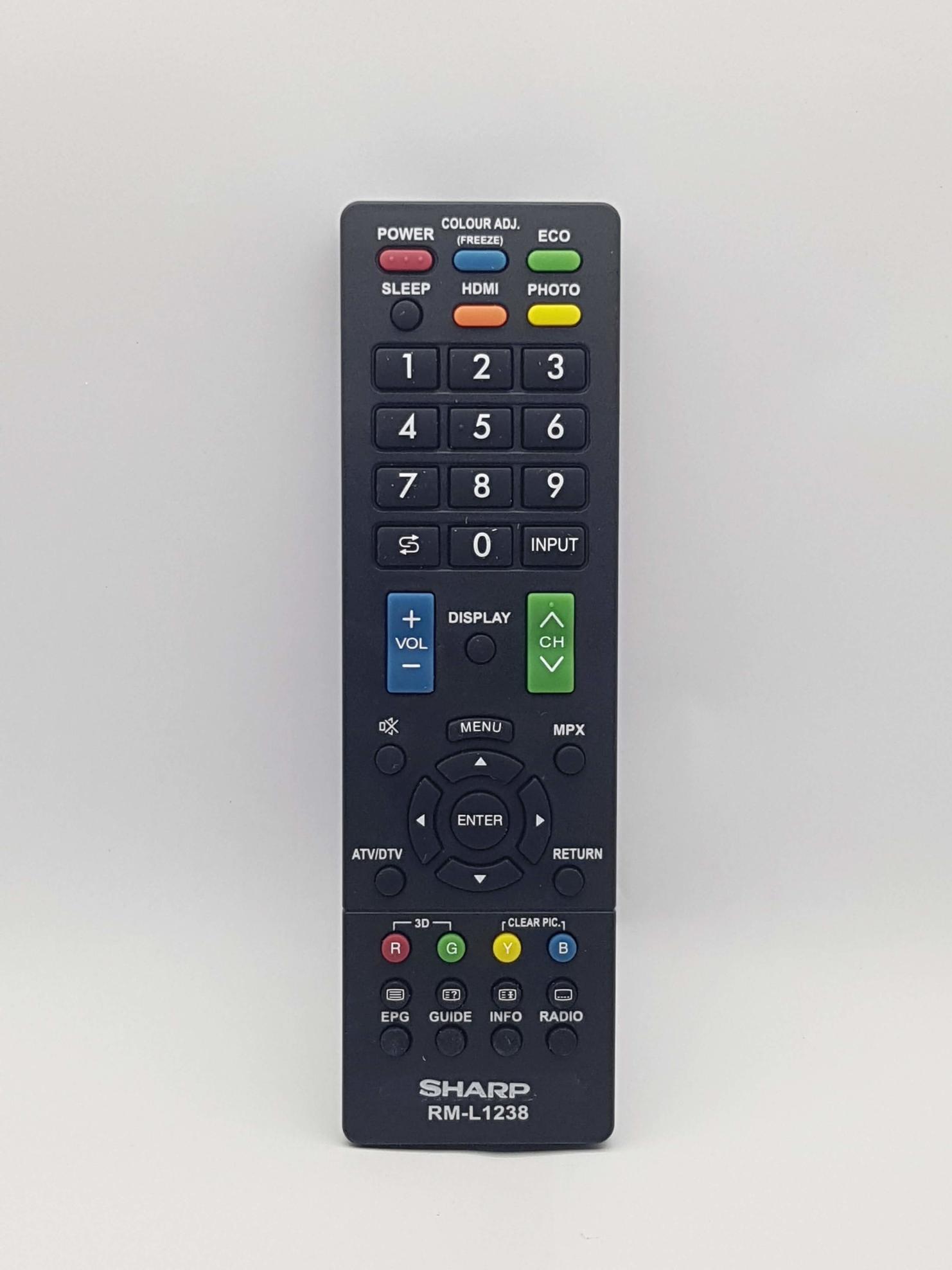 Điều khiển tivi  Sharp TV RM - L1238