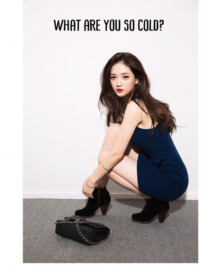 ĐẦM THUN BODY CỔ YẾM MYS