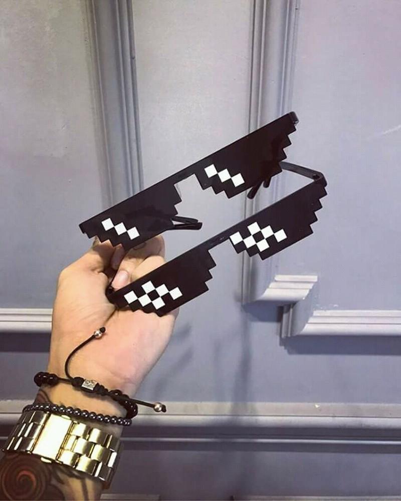 [HCM]Kính Thug Life - Loại 6 chấm siêu ngầu - Deal with it P011