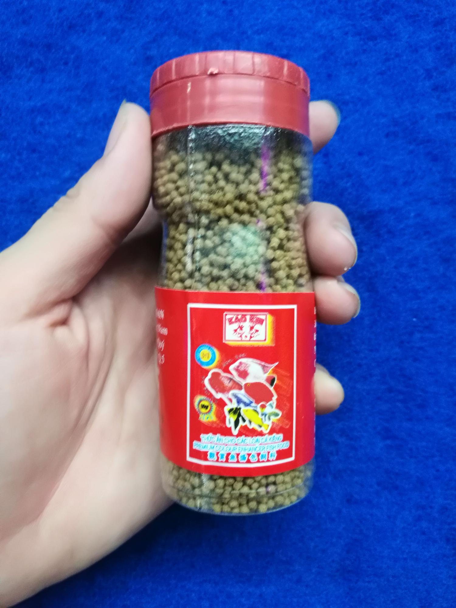 [HCM]Thức ăn cho cá cảnh hạt nhỏ kaokui lọ 50gram