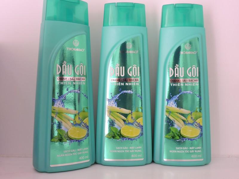 Dầu Gội Thorakao Chanh Sả Bạc Hà 400ml