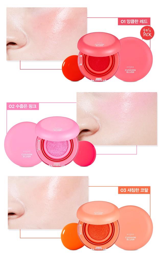 Phấn Má Hồng Dạng Nước HYDRO CUSHION BLUSH - PMHTF 01