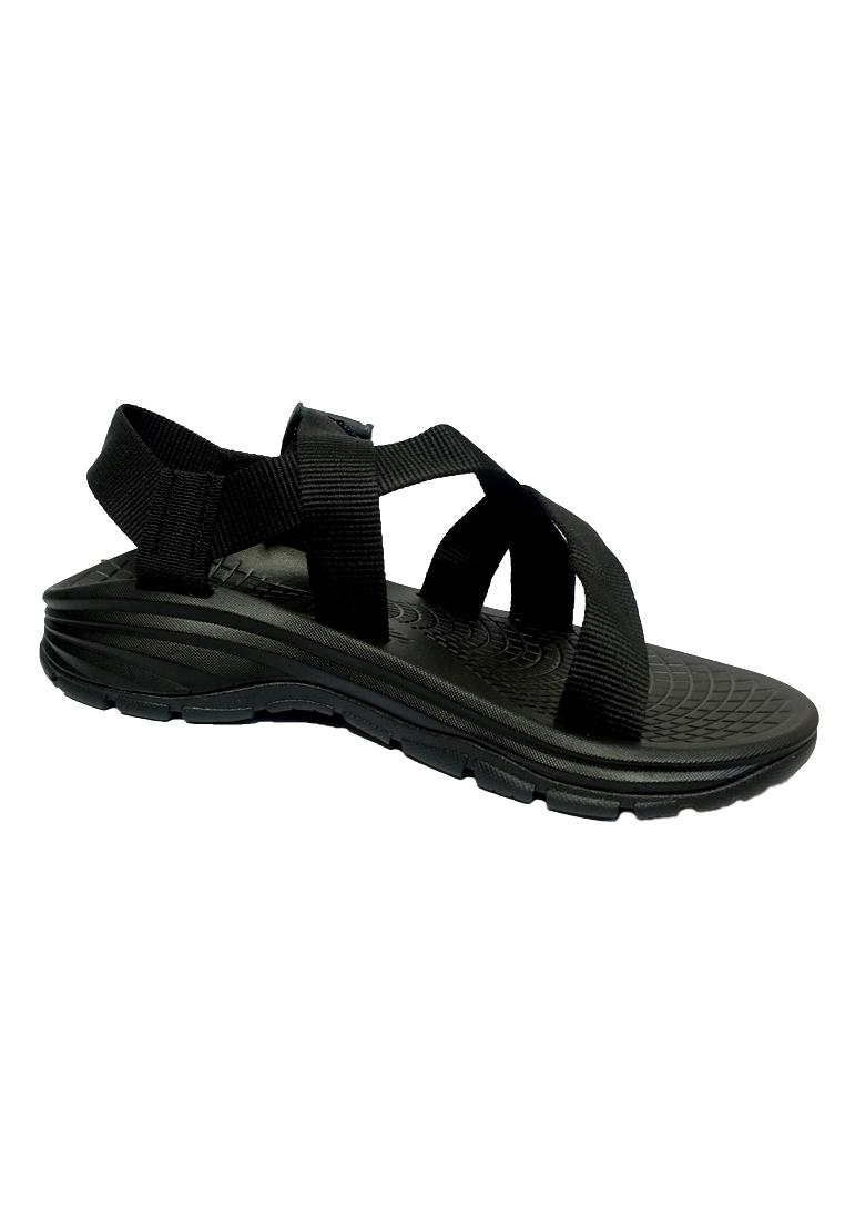 Dép Sandal Nam Chaco Thằn Lằn Đen D94 - Giày Thái Lan