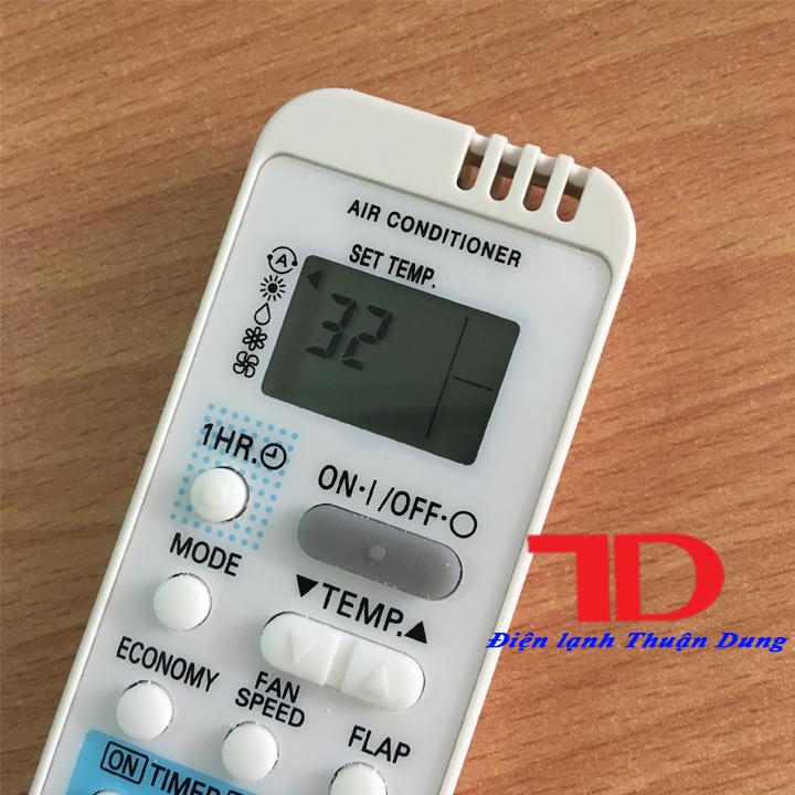 Điều khiển,Remote dùng cho máy lạn SANYO - Điện Lạnh Thuận Dung