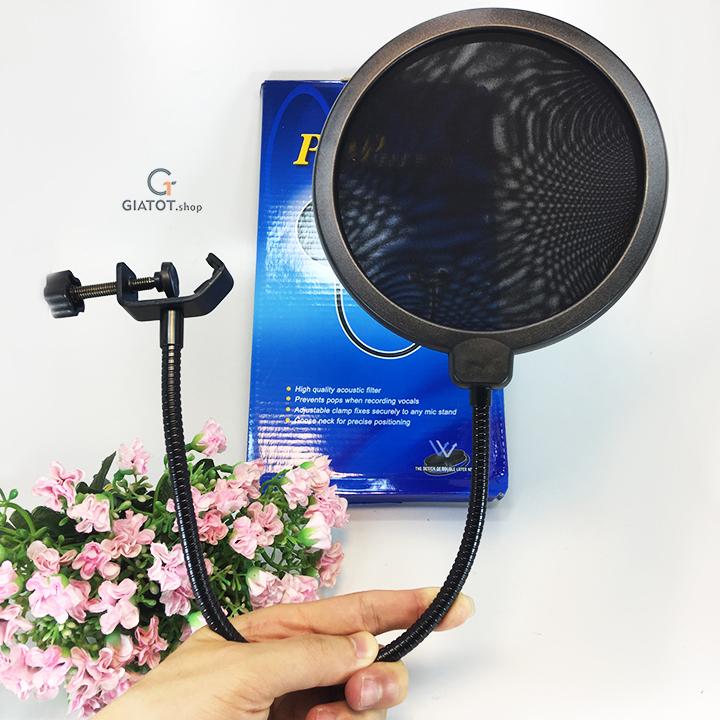 Màng lọc âm cho micro, thu âm, livestream