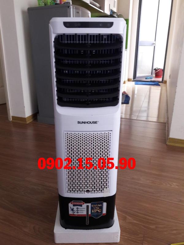 Bảng giá Quạt điều hòa không khí Sunhouse SHD7713, Công suất 85W, Lưu lượng gió 2000m3/h, Diện tích làm mát 20m2, Có điều khiển từ xa, tạo ion âm lọc sạch không khí - Có ảnh, video thật, bảo hành tại nhà