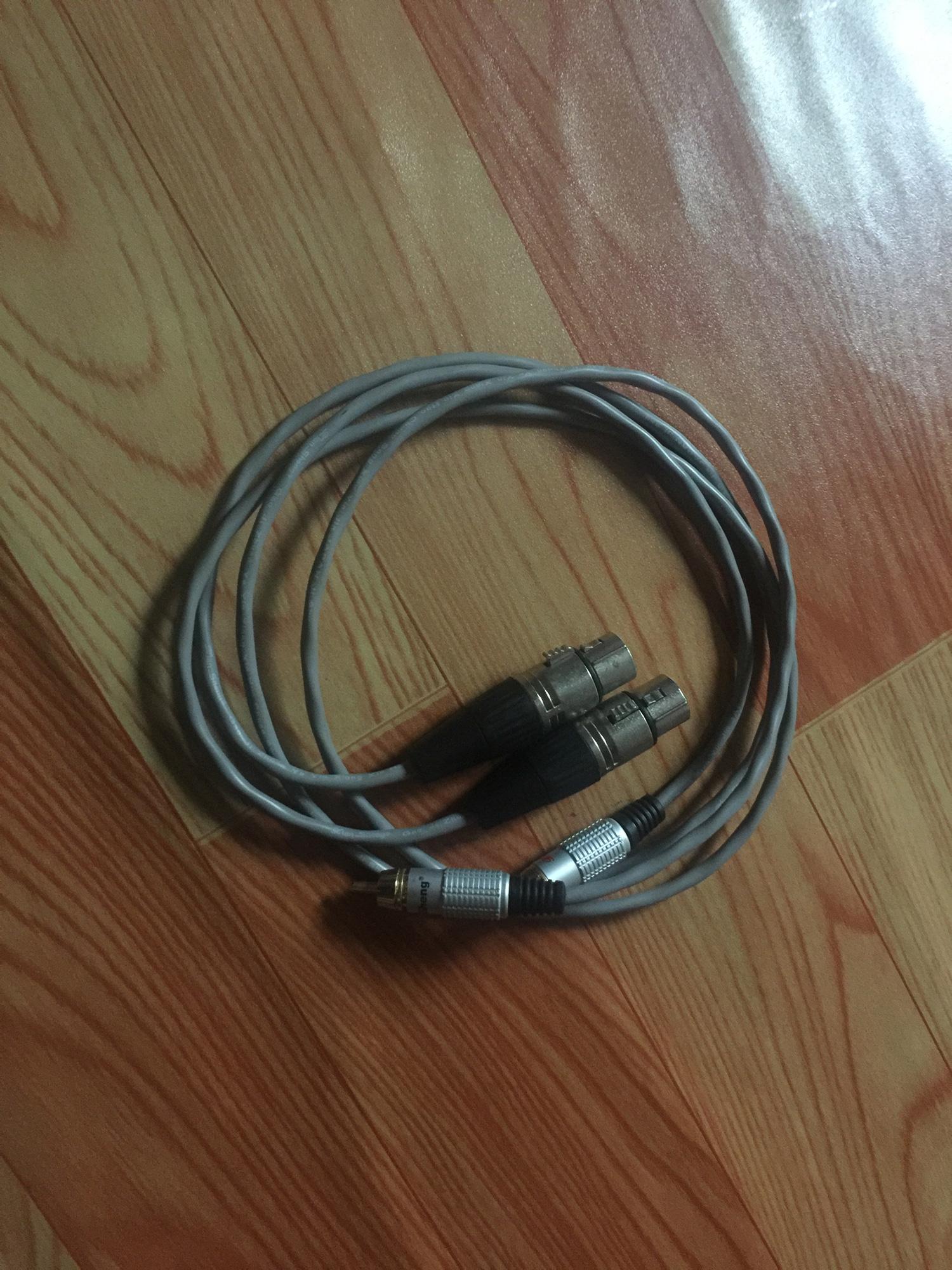 Cặp dây jack canon cái ra AV