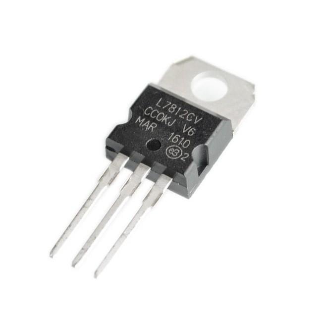 10 IC ổn áp L7812 L7812CV TO-220 12V 1.2A