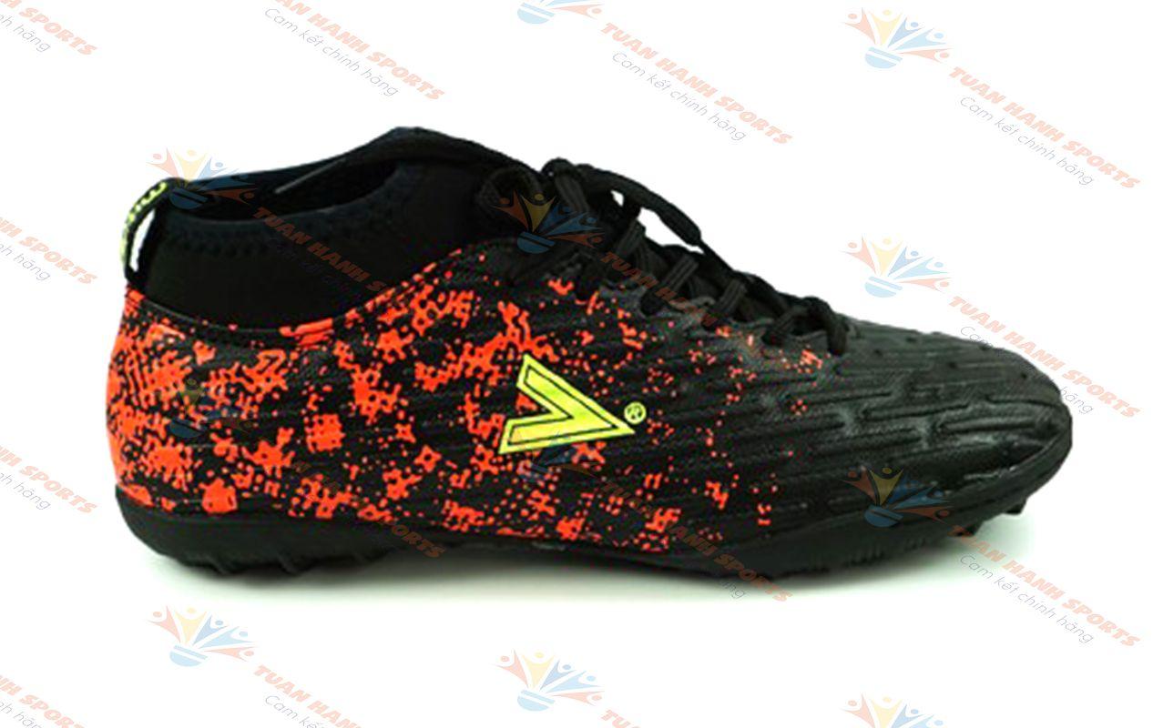 Giầy bóng đá sân cỏ nhân tạo Mitre 170501 ( ĐEN CAM )