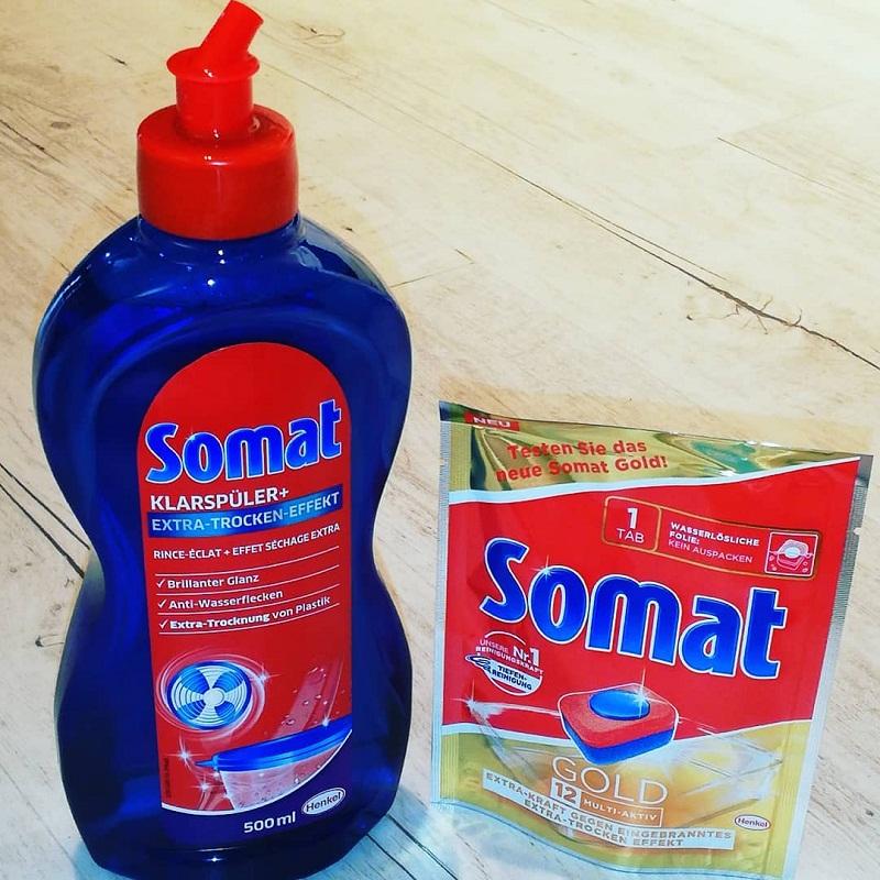 Nước làm bóng Somat - Trợ xả dành cho máy rửa chén bát