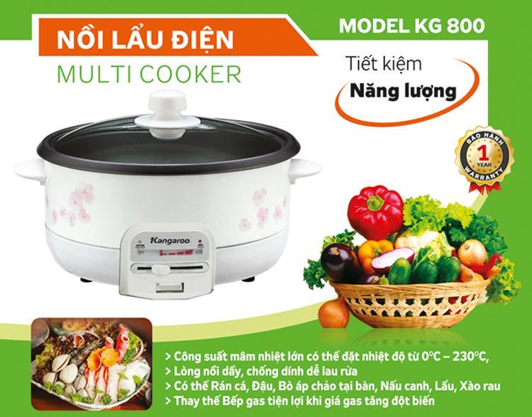 LẨU ĐIỆN ĐA NĂNG KANGAROO KG269