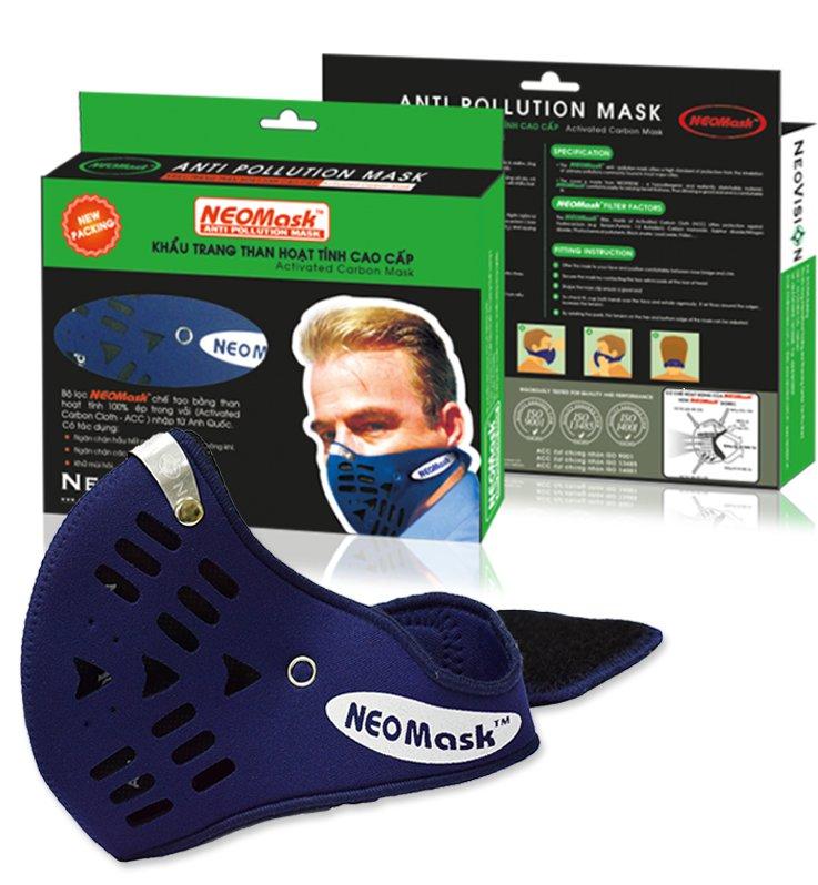 [HCM]Khẩu Trang NeoMask Chính Hãng NeoVision Gồm Lớp Vải Lọc ACC Than Hoạt Tính (Kho HCM)