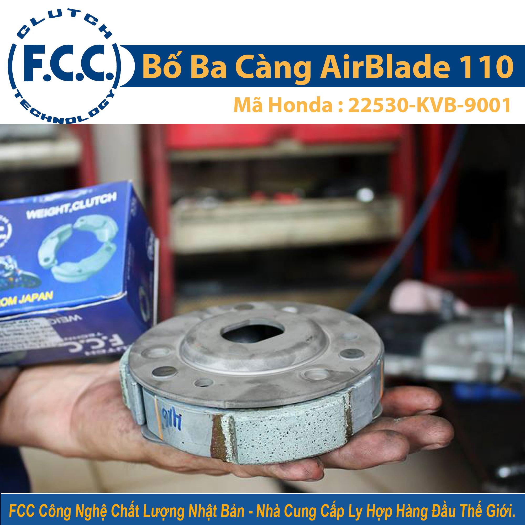 [HCM]Bố ba càng FCC Honda AirBlade 110 ( KVB )