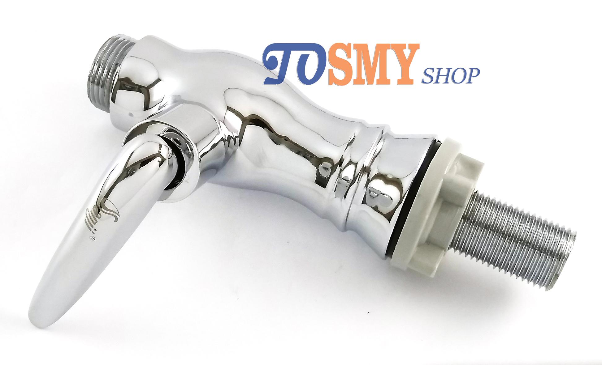 [HCM]Vòi rửa chén (bát) lạnh cần cứng cắm chậu CL17