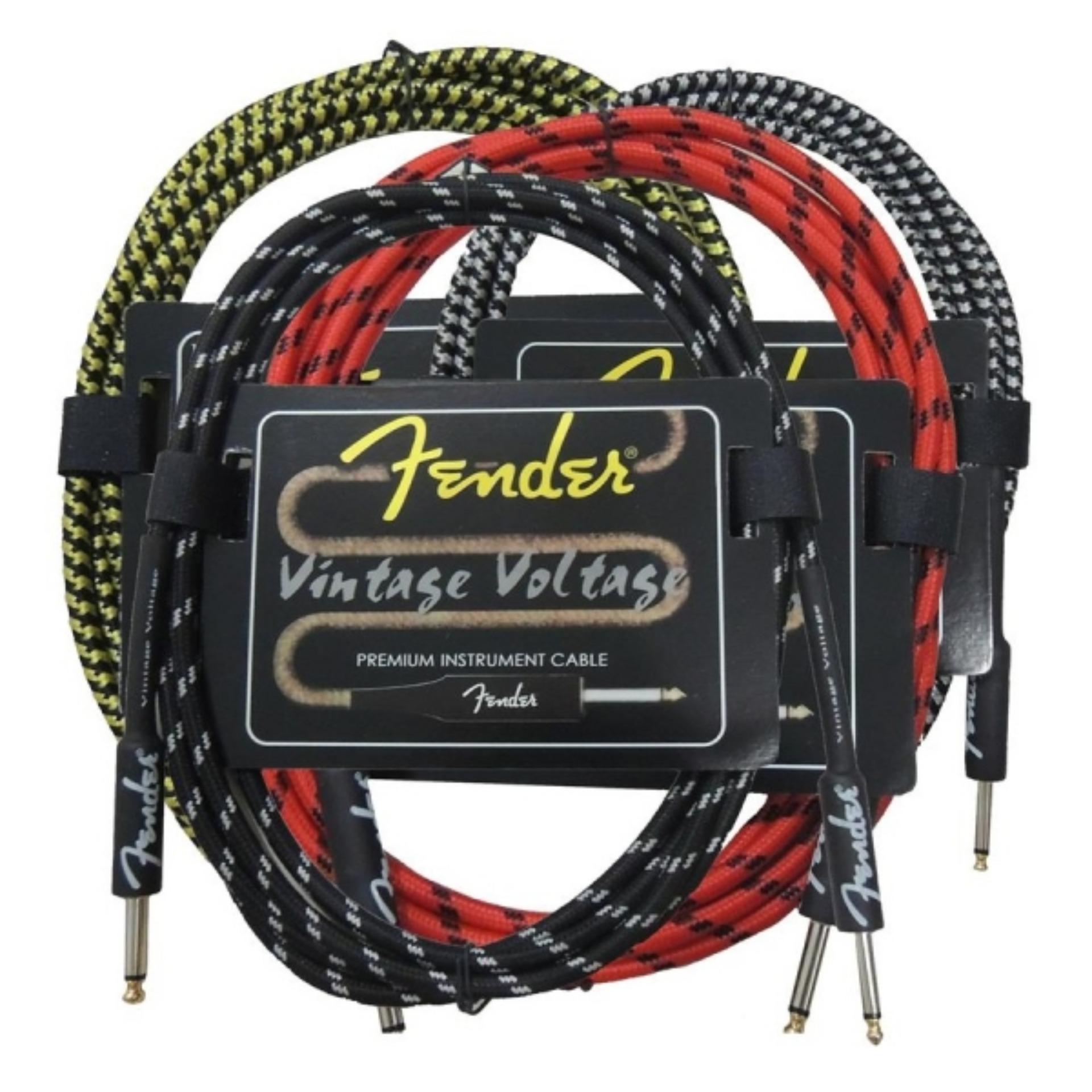 Dây line Fender ra loa dài 3m (tặng 1 đầu chuyển 0.35)