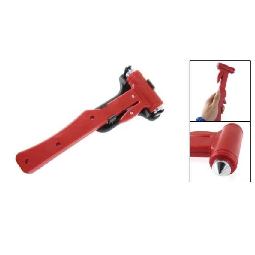 Bộ 2 búa thoát hiểm cho ô tô (Đỏ) HH187