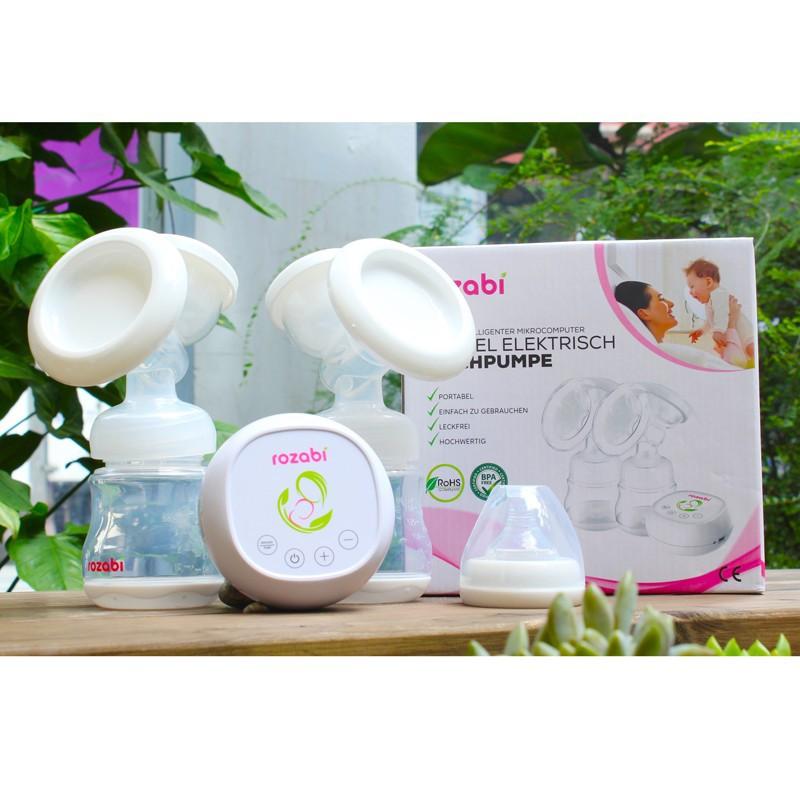 Máy hút sữa điện đôi 12 cấp độ kèm matxa