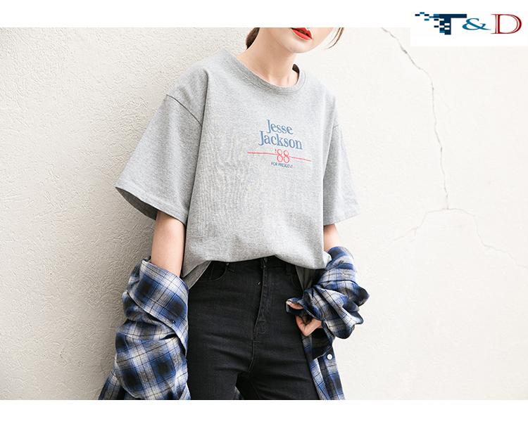 Áo thun nữ jackson thời trang nhiều màu