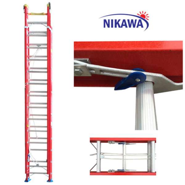 Thang nhôm trượt cách điện Nikawa NKL60 - 6M