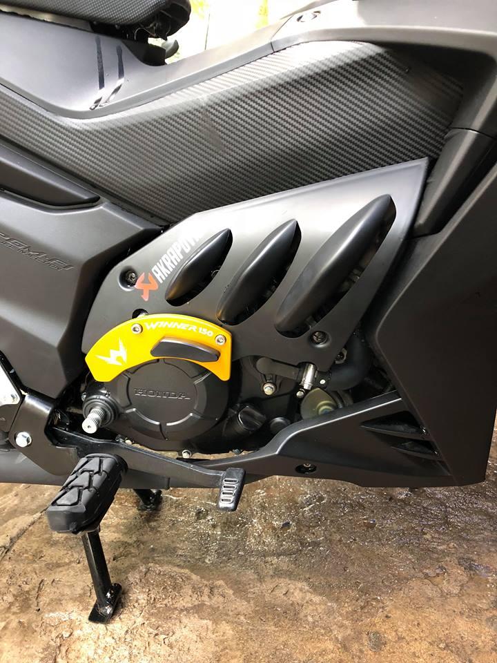 Cánh gà xe H0NDA WINNER 150 kiểu Moto Sport (ĐEN)