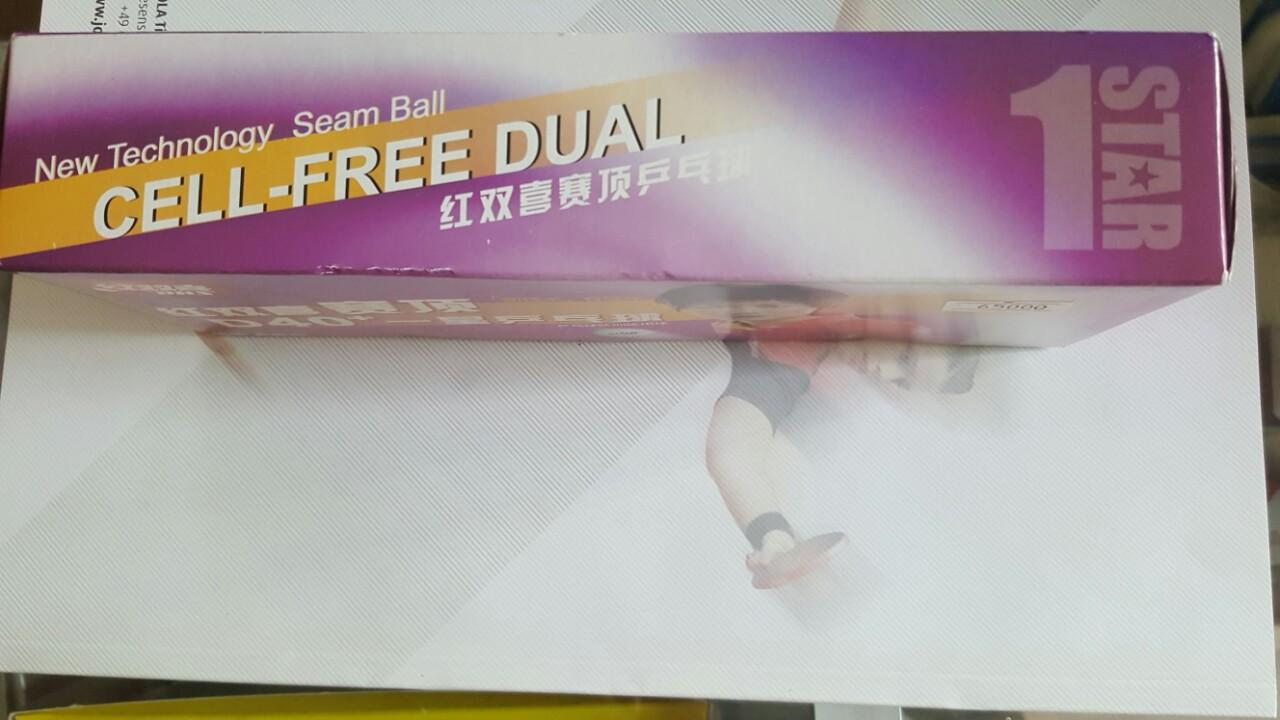 quả bóng bàn dhs dingning 1* tím