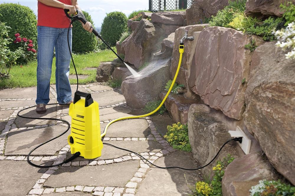 Máy phun rửa áp lực cao KARCHER, K 2.360 + TẶNG BỘ ĐẦU CHÀ VÀ BÌNH XỊT(2.643-033.0)