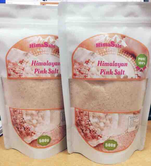 1 kg muối hồng Himalaya (2 túi 500g)