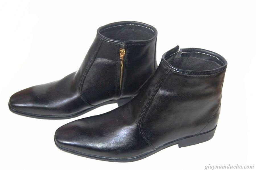 Giày boot da bò thật. Bảo Hành: 12 tháng.MS : B39