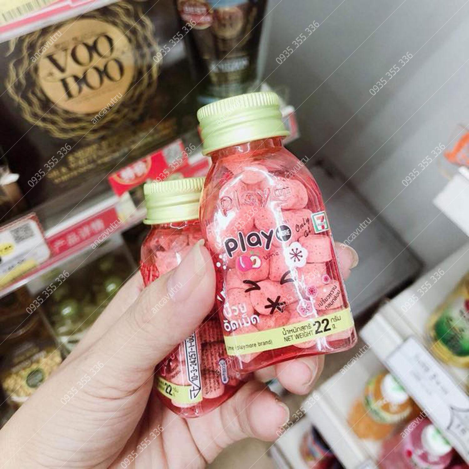 KẸO PLAY XÍ MUỘI THÁI LAN HŨ 22GR