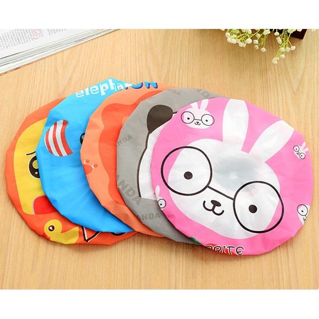 Mũ ủ tóc , chụp tóc hoạt hình siêu dễ thương