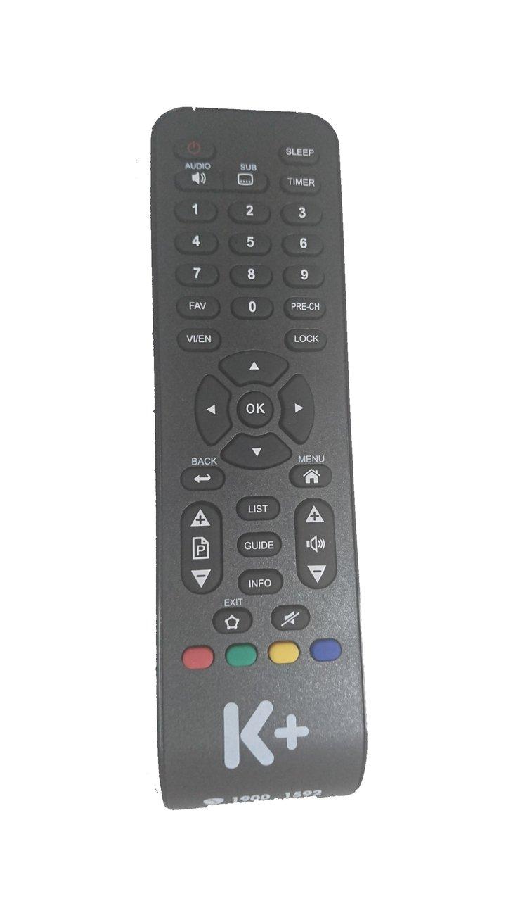 [HCM]REMOTE ĐẦU THU K+ HD 2018 (ĐEN-DÀI)