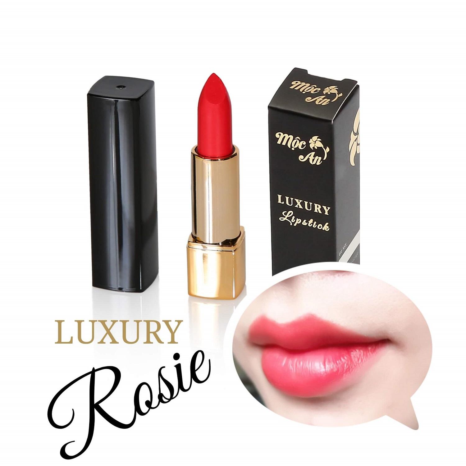 Son Môi Lì Bền Màu Luxury Mộc An 12 màu