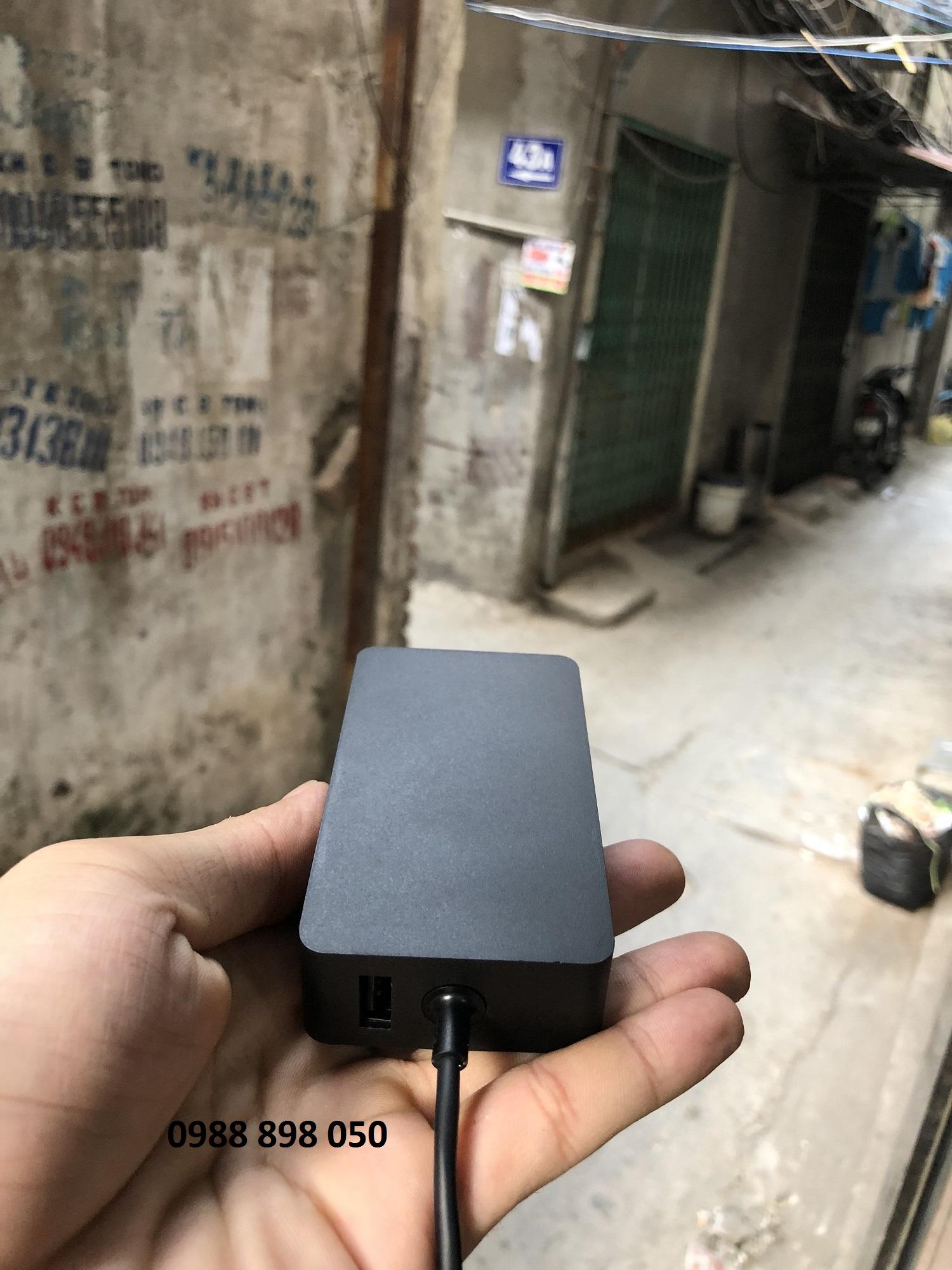 Sạc Microsoft Surface Pro 3 4 1625 bản gốc Zin Theo Máy