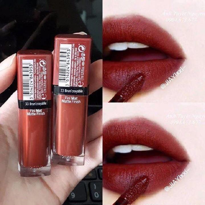 Son Bourjois Velvet 33 – Brun’Croyable