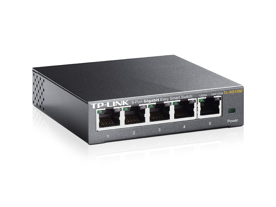 TP-Link TL-SG105E - Bộ Chia Mạng 5 Cổng