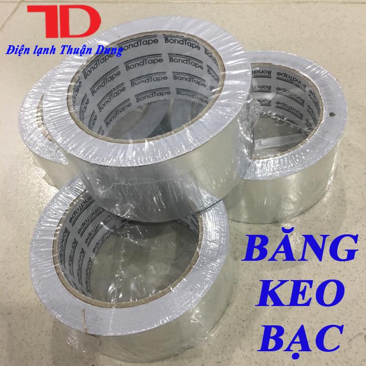 Combo 4 Băng keo bạc nhôm, Băng keo chịu nhiệt - Điện Lạnh Thuận Dung