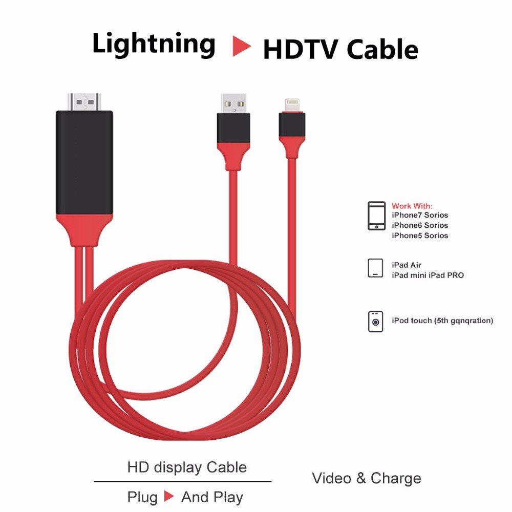 Cáp HDMI chuyển ra Tivi cho iPhone