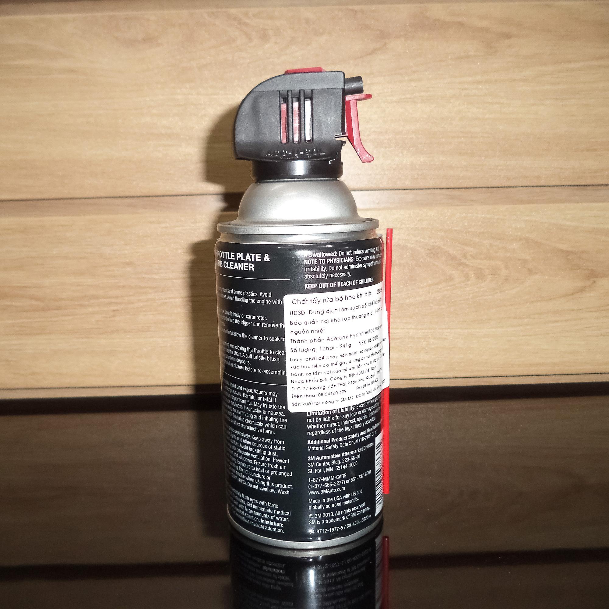 Dung dịch xịt chế v&agrave; bướm ga 3M 08866
