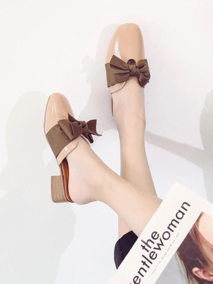 Sục Nơ Lụa Mũi Vuông 3 Phân Siêu Xinh