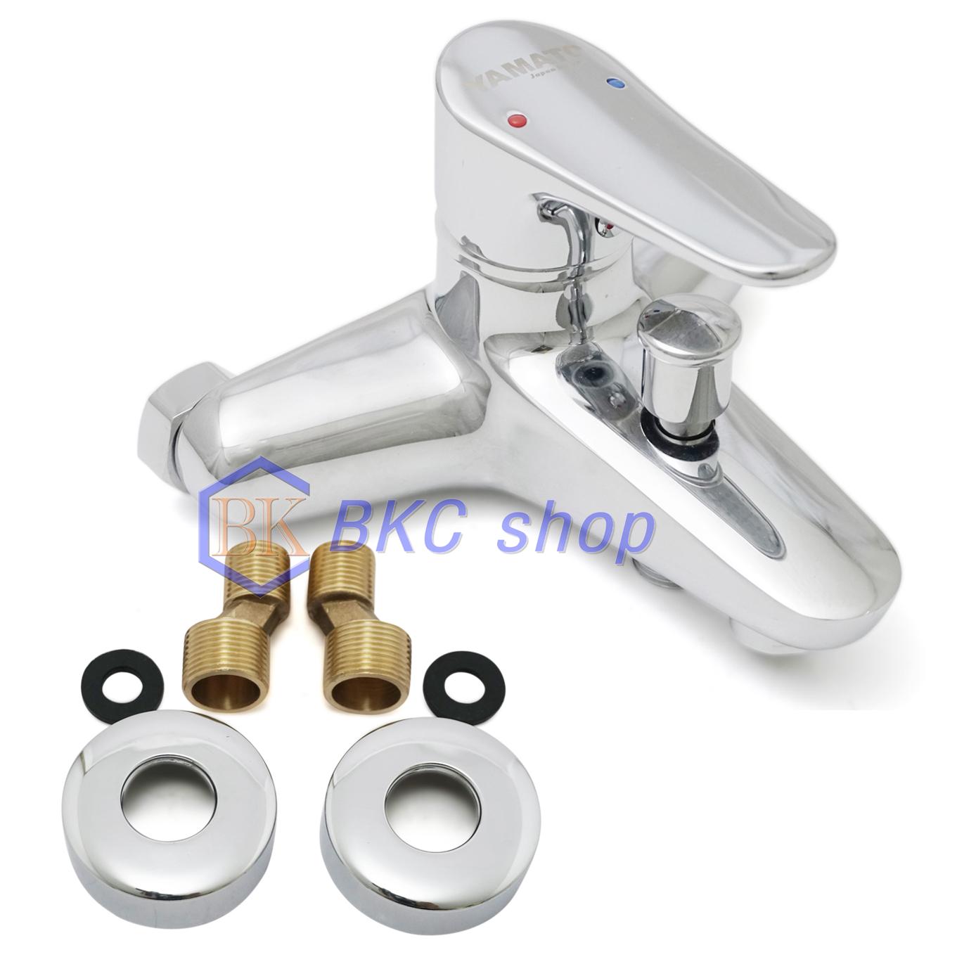 Vòi sen tắm nóng lạnh đồng thau mạ Chorme CSN03G