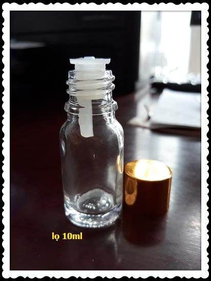 Combo 20 lọ thủy tinh nhỏ giọt nắp xi vàng 10ml