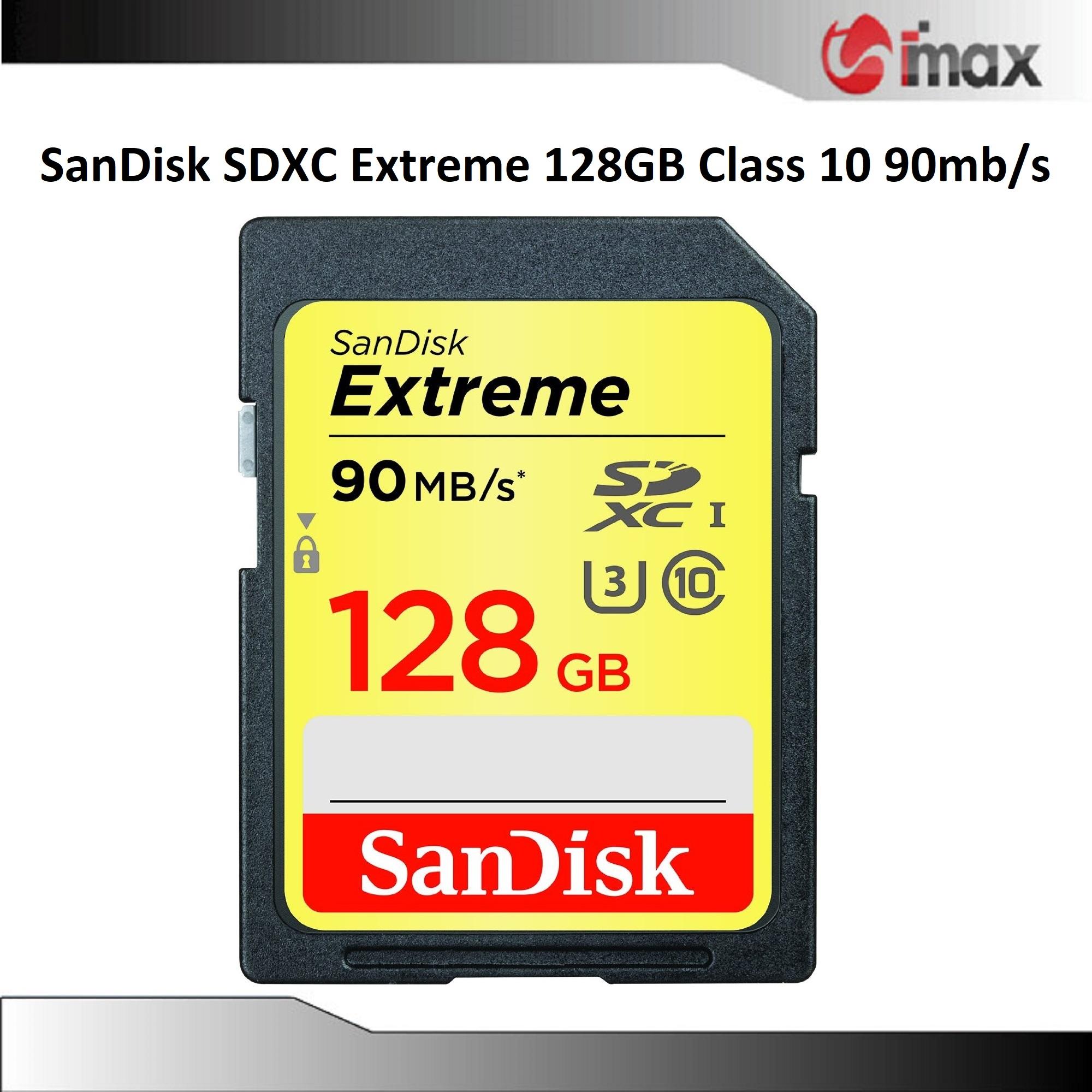 Thẻ nhớ SanDisk SDXC Extreme 128GB Class 10 150mb/s