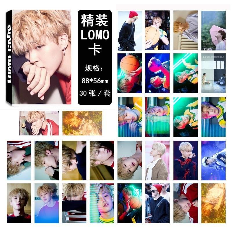 LOMO CARD hình các thành viên BTS