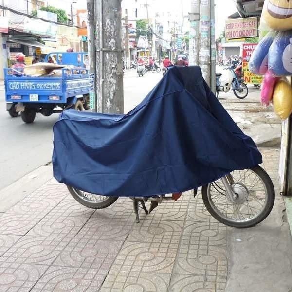 [HCM]Bạt Phủ Xe Máy Vải Dù Loai Dày
