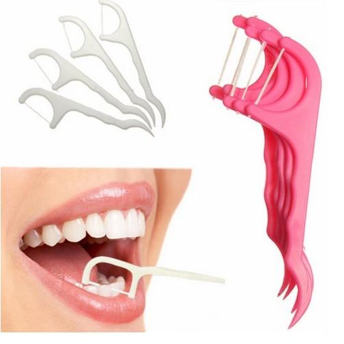 Bộ 100 Tăm chỉ nha khoa Nhật Bản