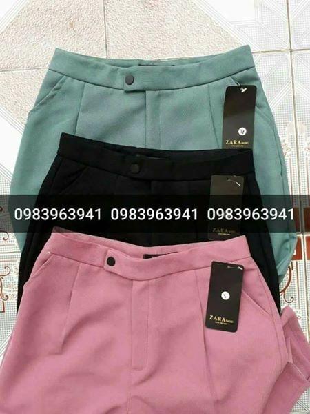 Quần Baggy Gấu Lệch màu Hồng