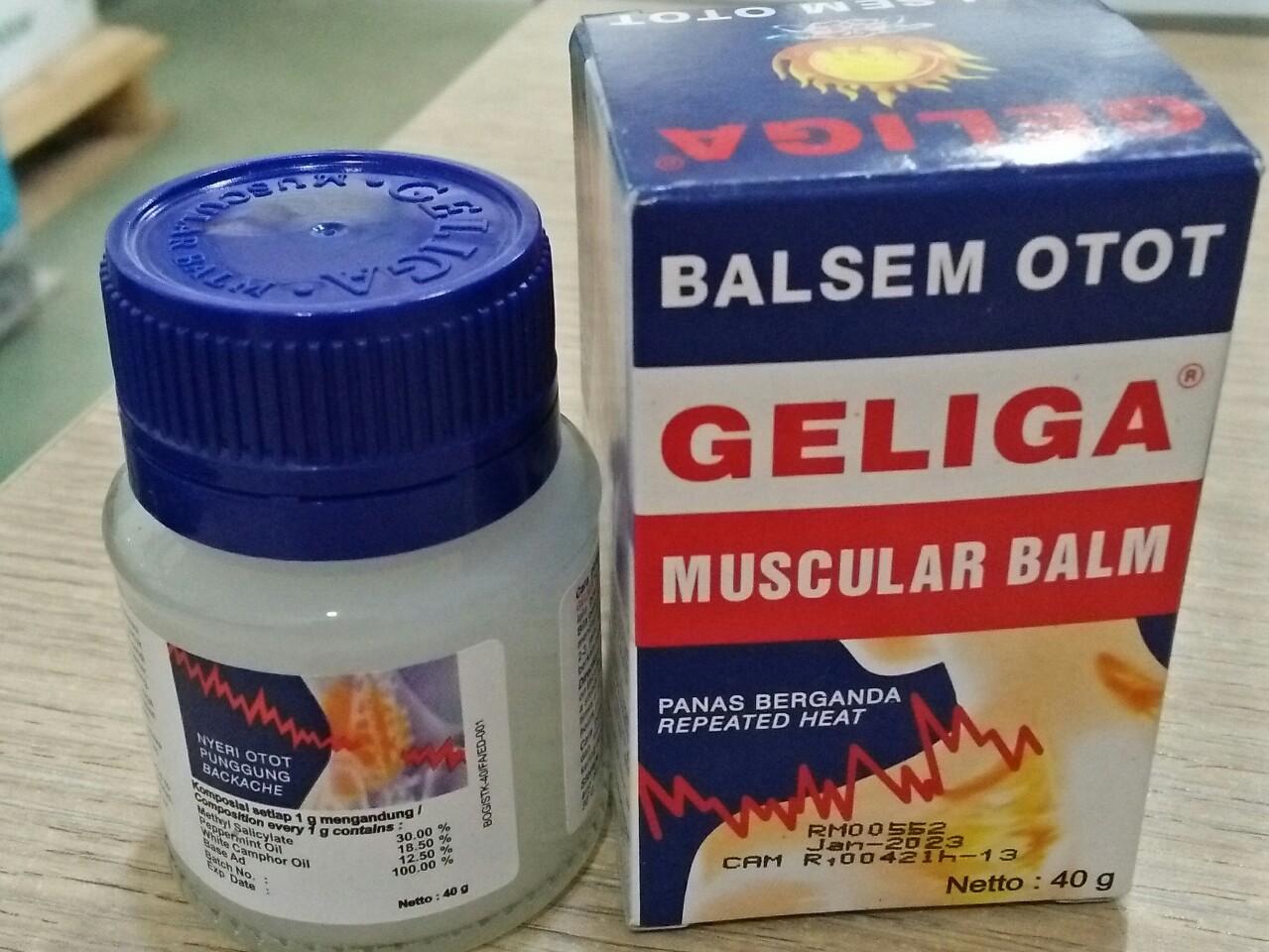 DẦU CÙ LÀ LỬA - GELIGA MUSCULAR BALM 40gr