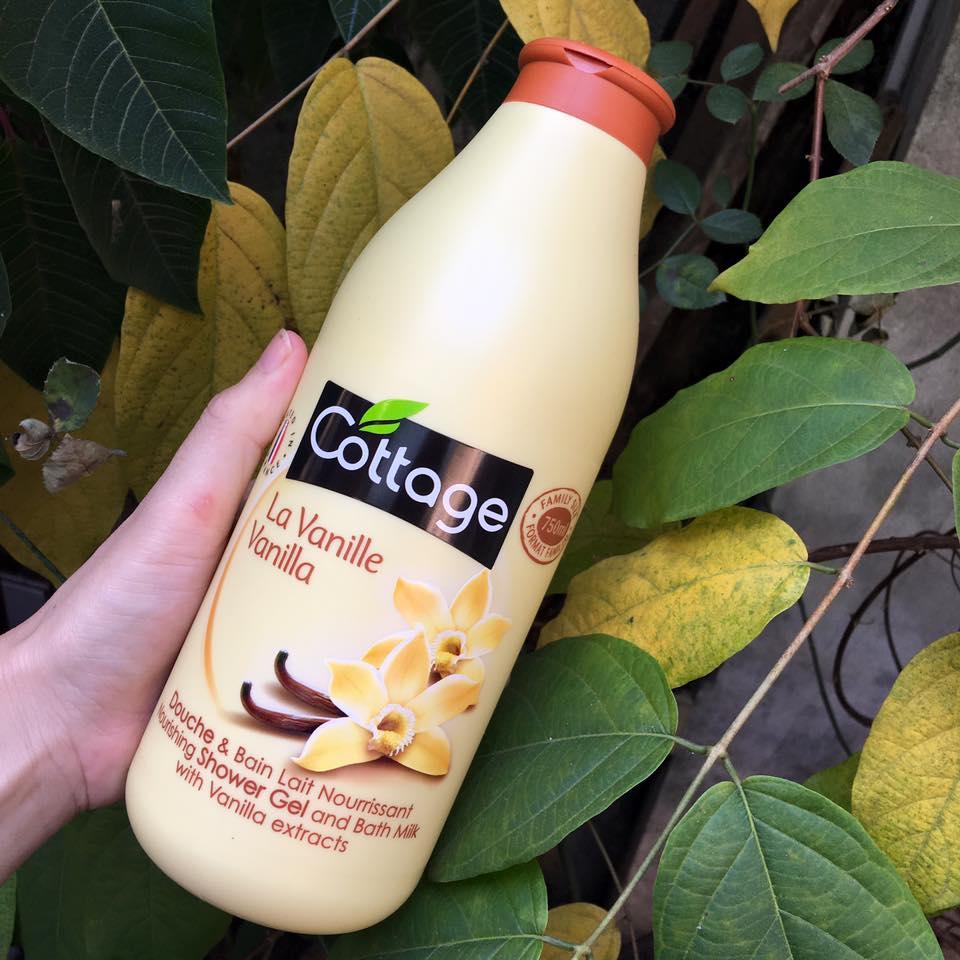 Sữa tắm hương vani Cottage Vanilla 750ml